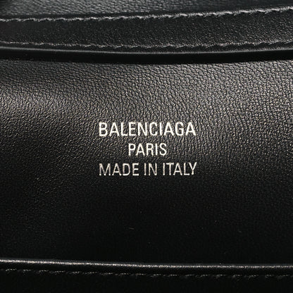 Balenciaga Natural Smooth Calfskin Mini Rodeo Top Handle Handbag Black 6 of 9