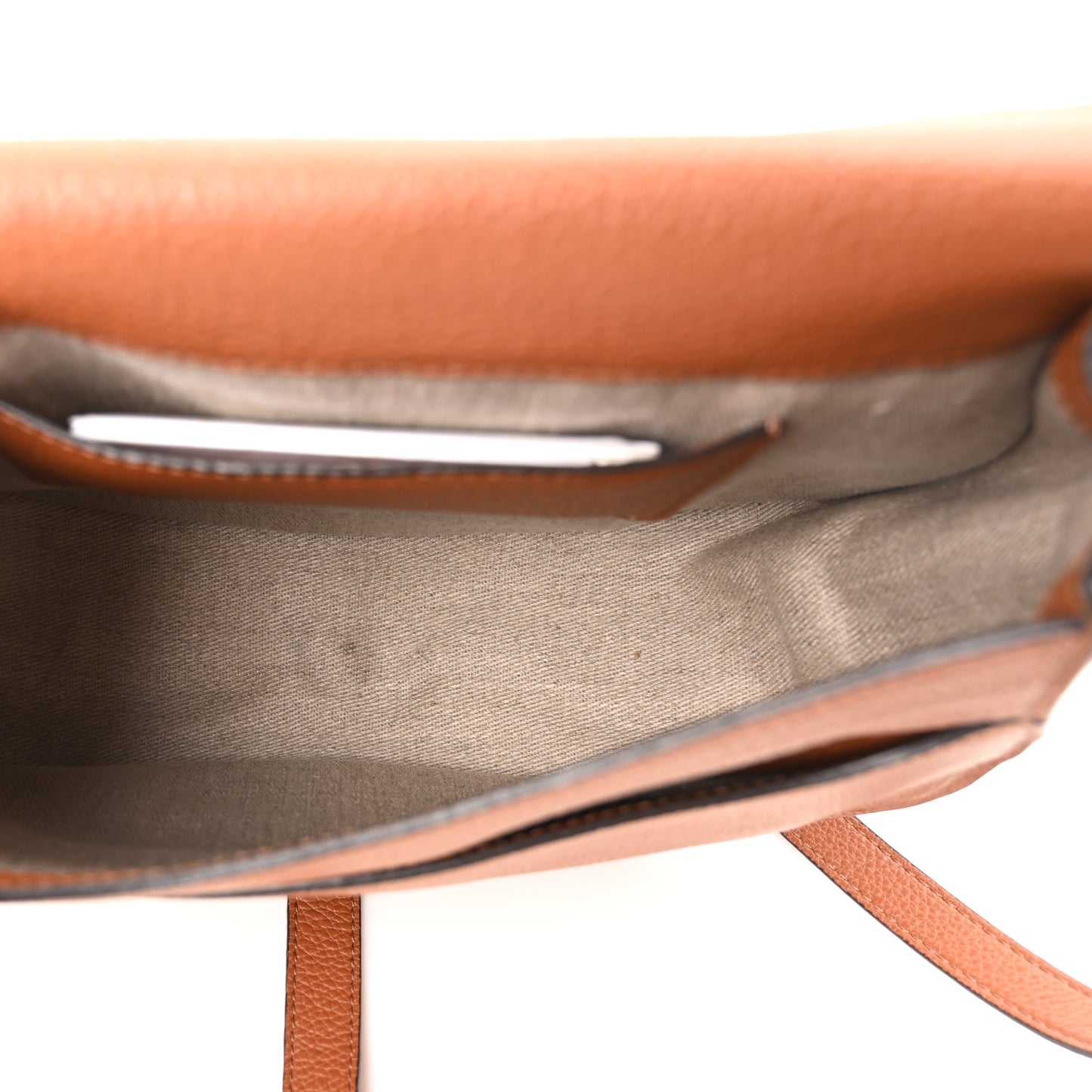 Calfskin Medium Marcie Round Crossbody Bag Tan