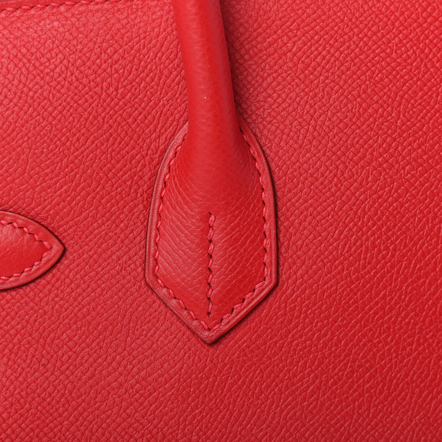 Epsom Birkin 30 Rouge Casaque