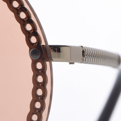 Chanel Chain Round Sunglasses 4245 Brown Gold 10 of 10