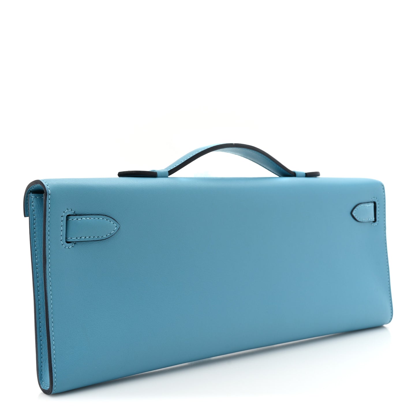 Swift Kelly Cut Clutch Pochette Bleu Du Nord