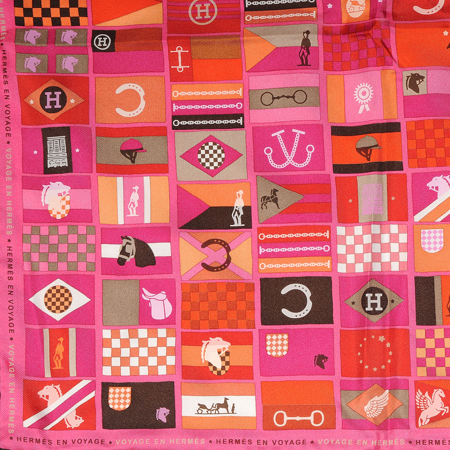 Silk en Voyage Stole Scarf 90