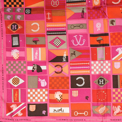 Hermes Silk en Voyage Stole Scarf 90 3 of 3