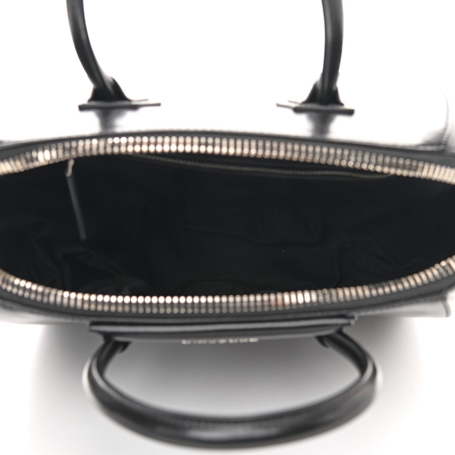 Shiny Lord Calfskin Medium Antigona Black