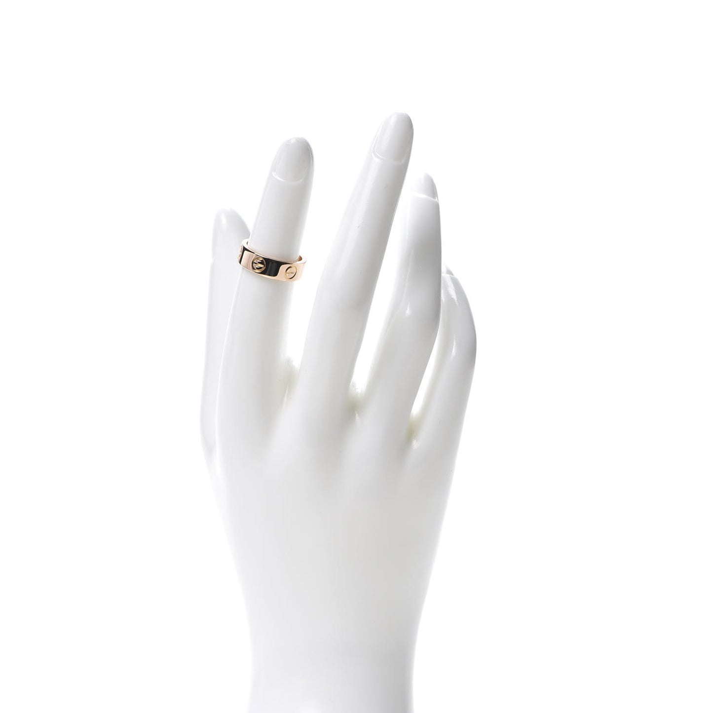 18K Pink Gold 5.5mm LOVE Ring 48 4.5