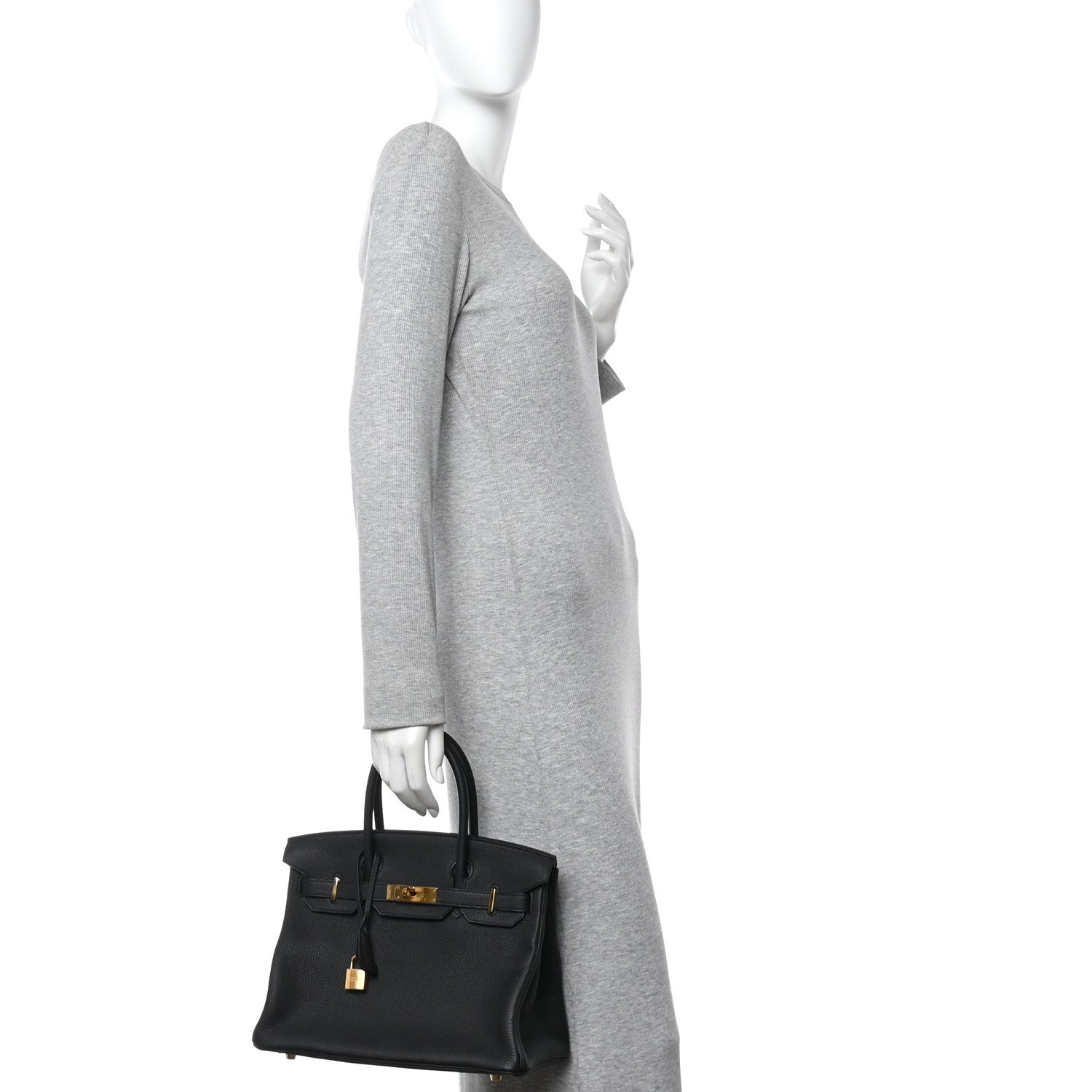 Hermes Togo Birkin 30 Black 2 of 11