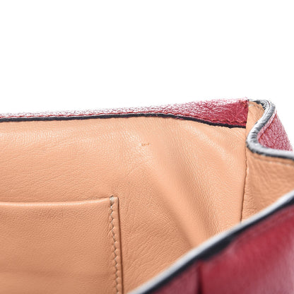 Chloe Goatskin Small Elsie Shoulder Bag Red 8 of 8