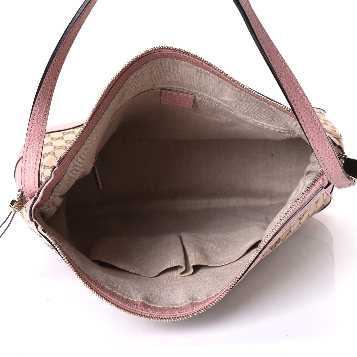 GG Monogram Large Margaux Hobo Beige Soft Pink
