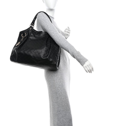 Gucci Guccissima Large Sukey Tote Black 2 of 10