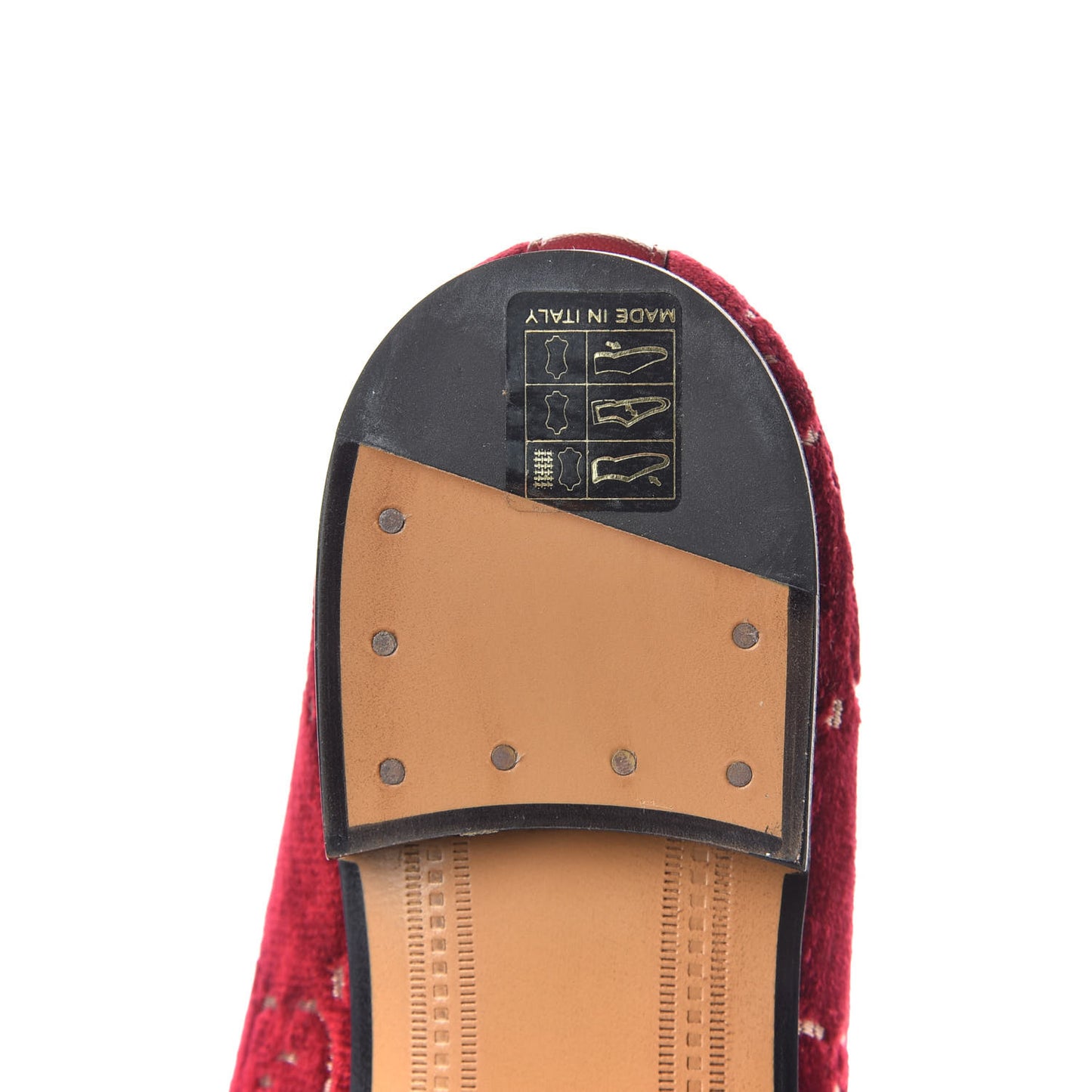 Velvet Malaga Kid GG Monogram Horsebit Womens Jordaan Loafers 38.5 Red Cipria Romantic Cerise
