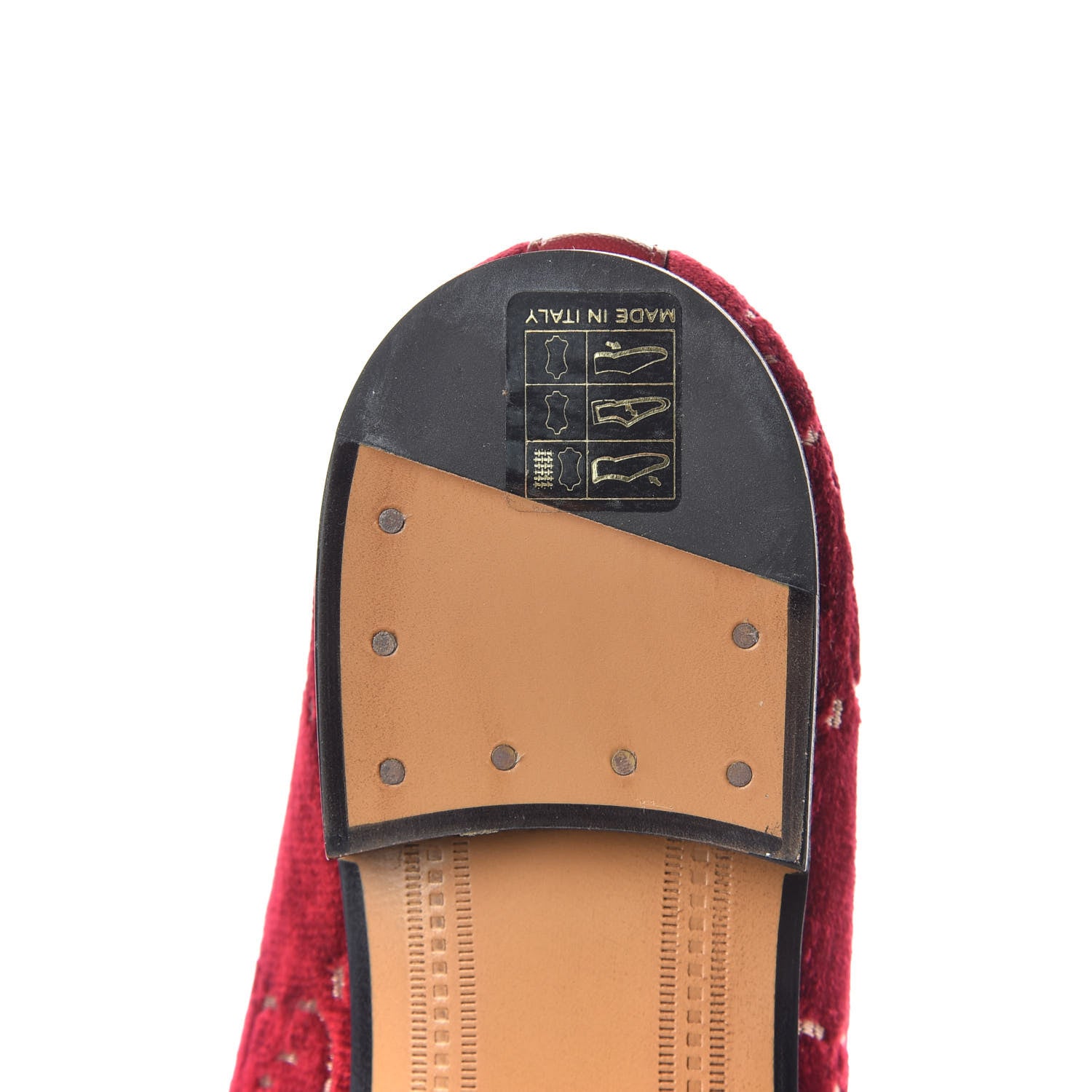 Gucci Velvet Malaga Kid GG Monogram Horsebit Womens Jordaan Loafers 38.5 Red Cipria Romantic Cerise 15 of 15