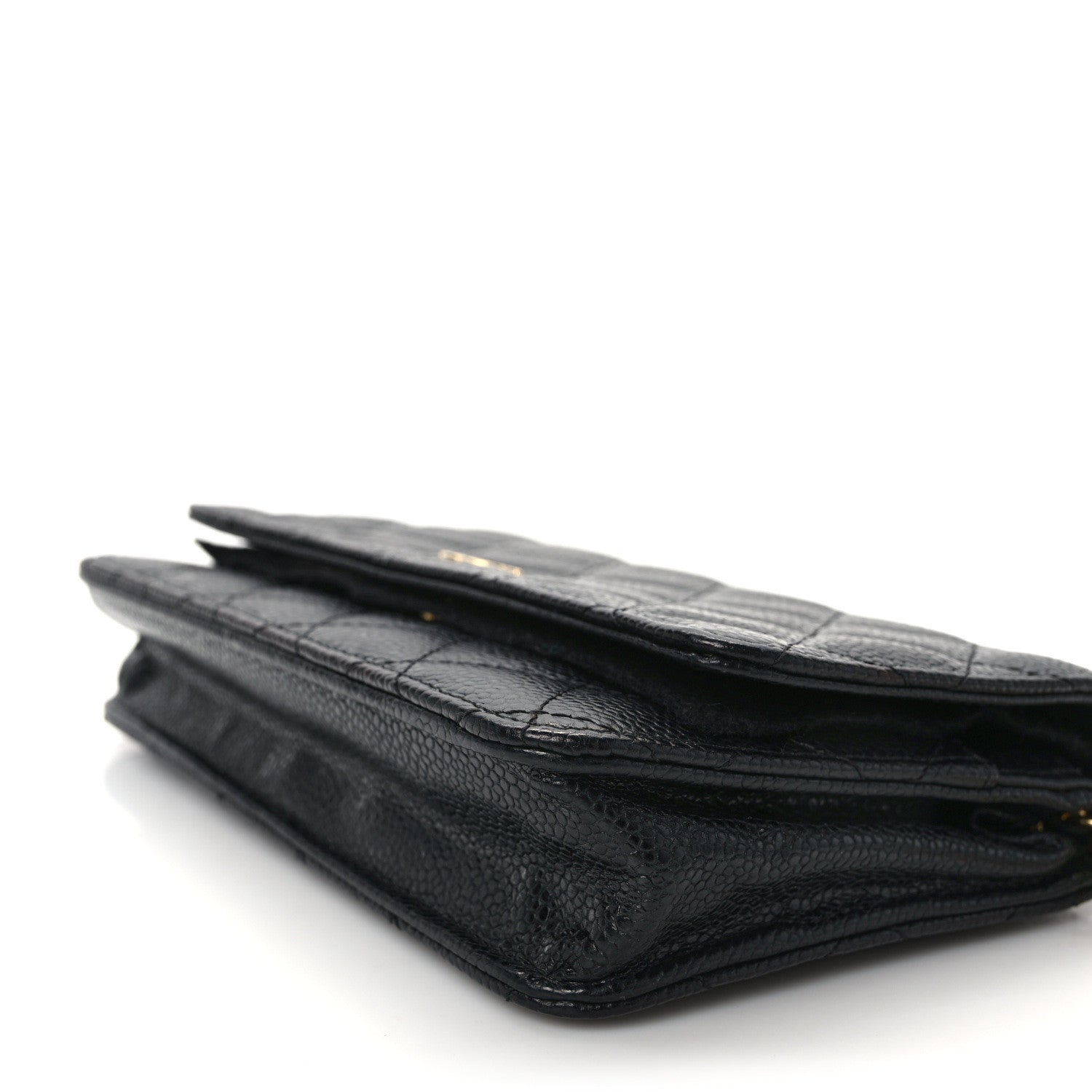 Chanel Caviar Quilted Wallet on Chain WOC Black 11 of 12