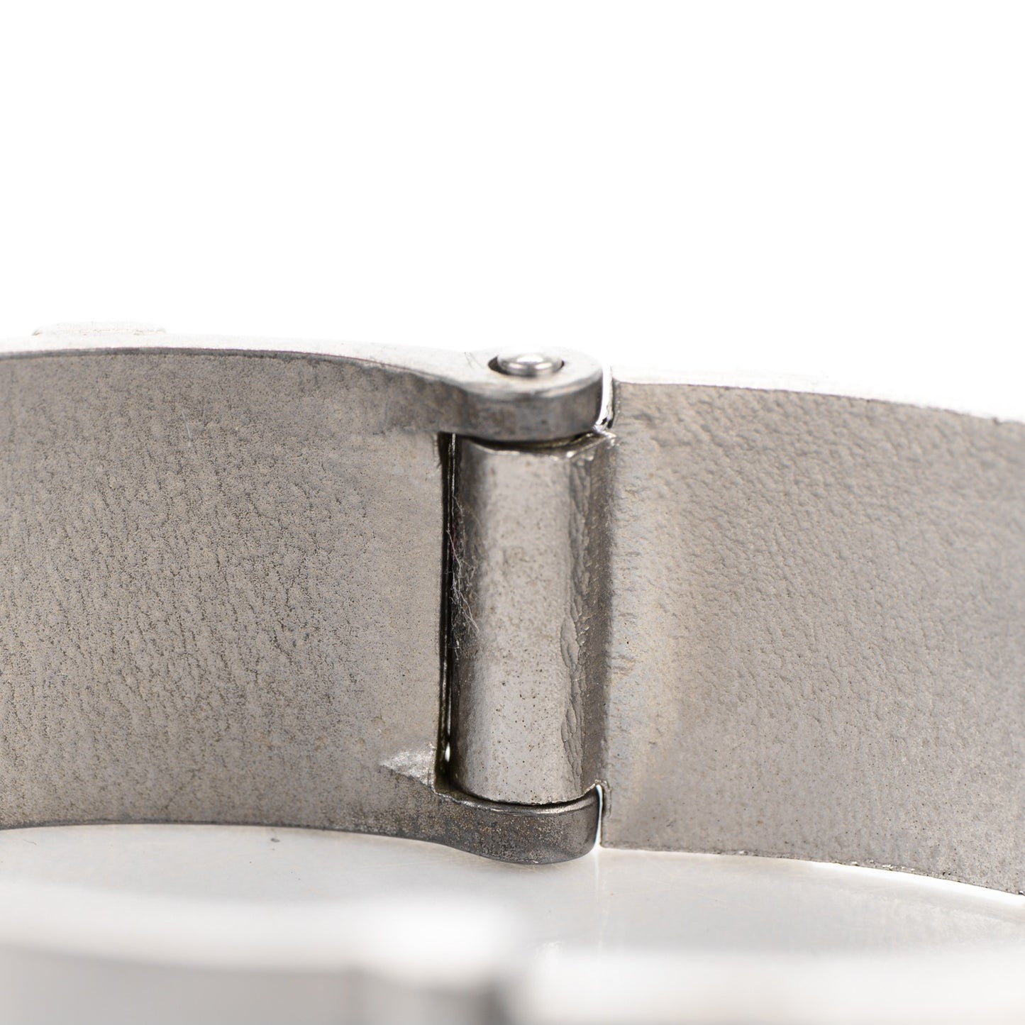 Metal Logo Bracelet Silver