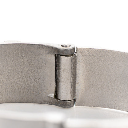 Chanel Metal Logo Bracelet Silver 5 of 5