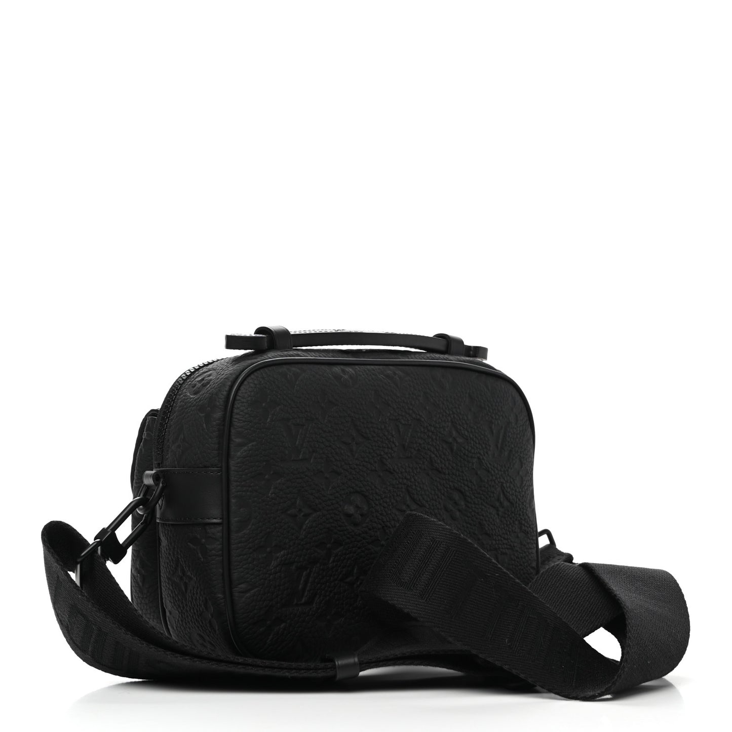 Taurillon Monogram S Lock Messenger Black