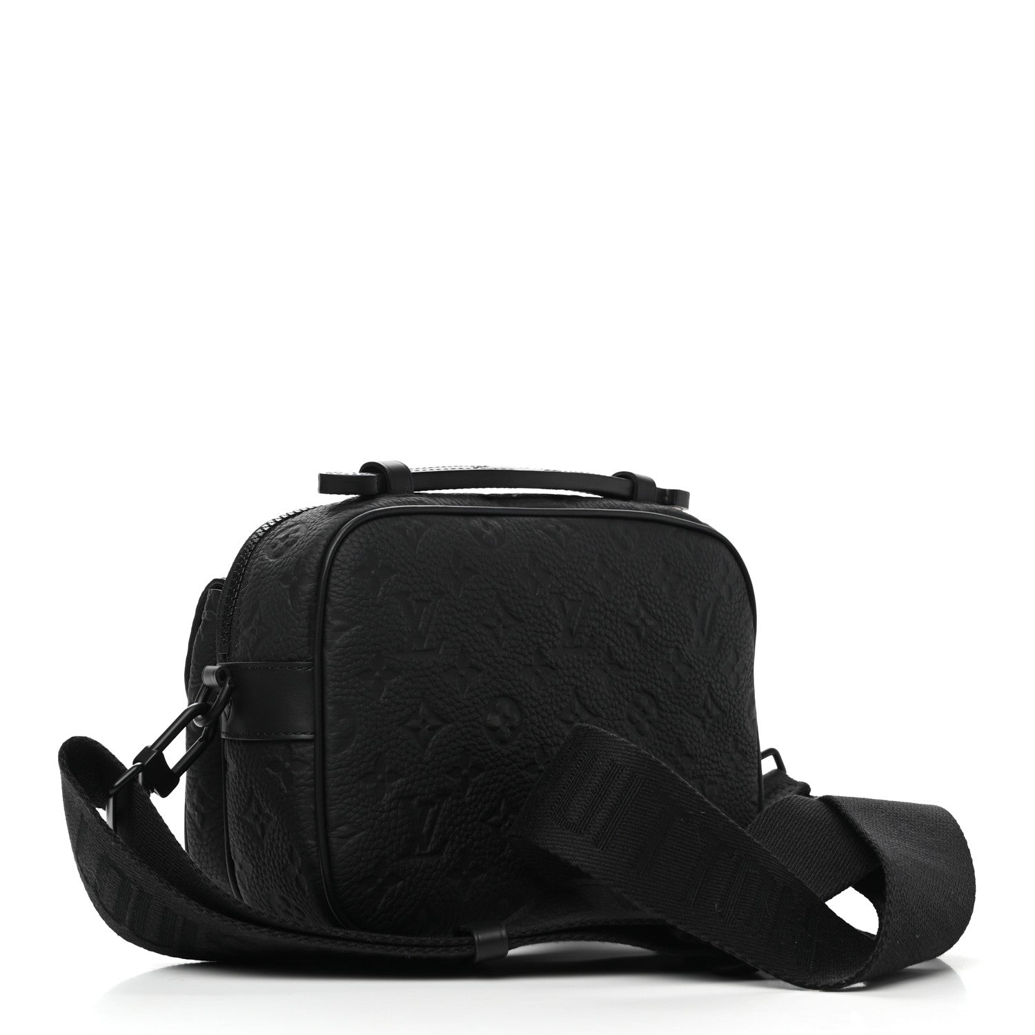 Louis Vuitton Taurillon Monogram S Lock Messenger Black 2 of 7