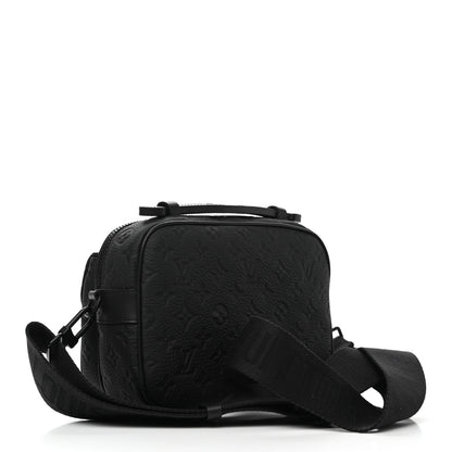 Louis Vuitton Taurillon Monogram S Lock Messenger Black 2 of 7