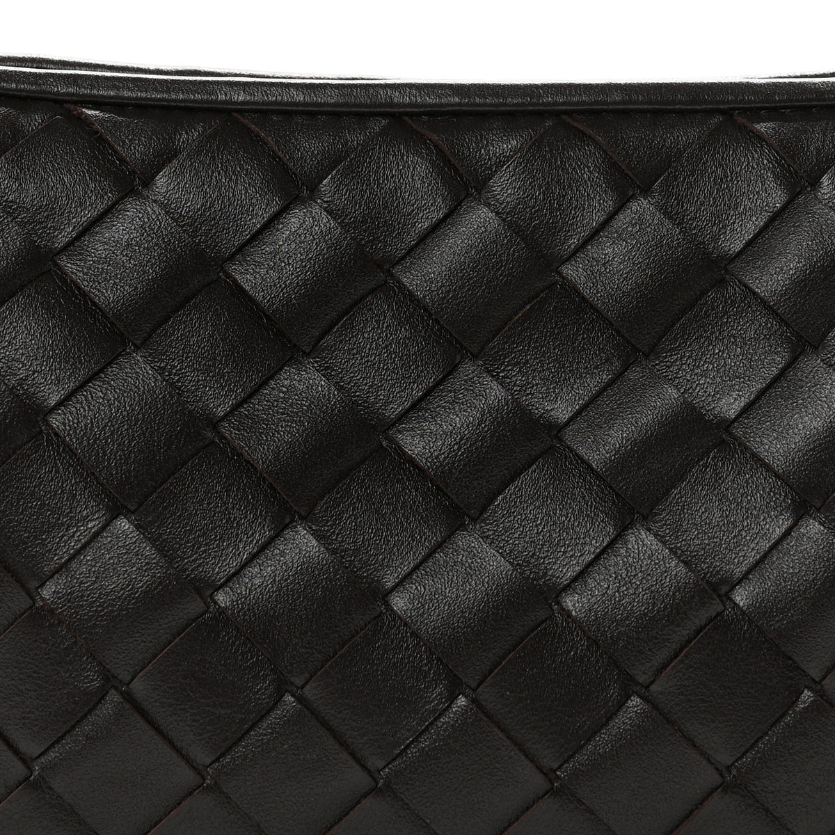 Calfskin Intrecciato Traveler Phone Pouch Fondant