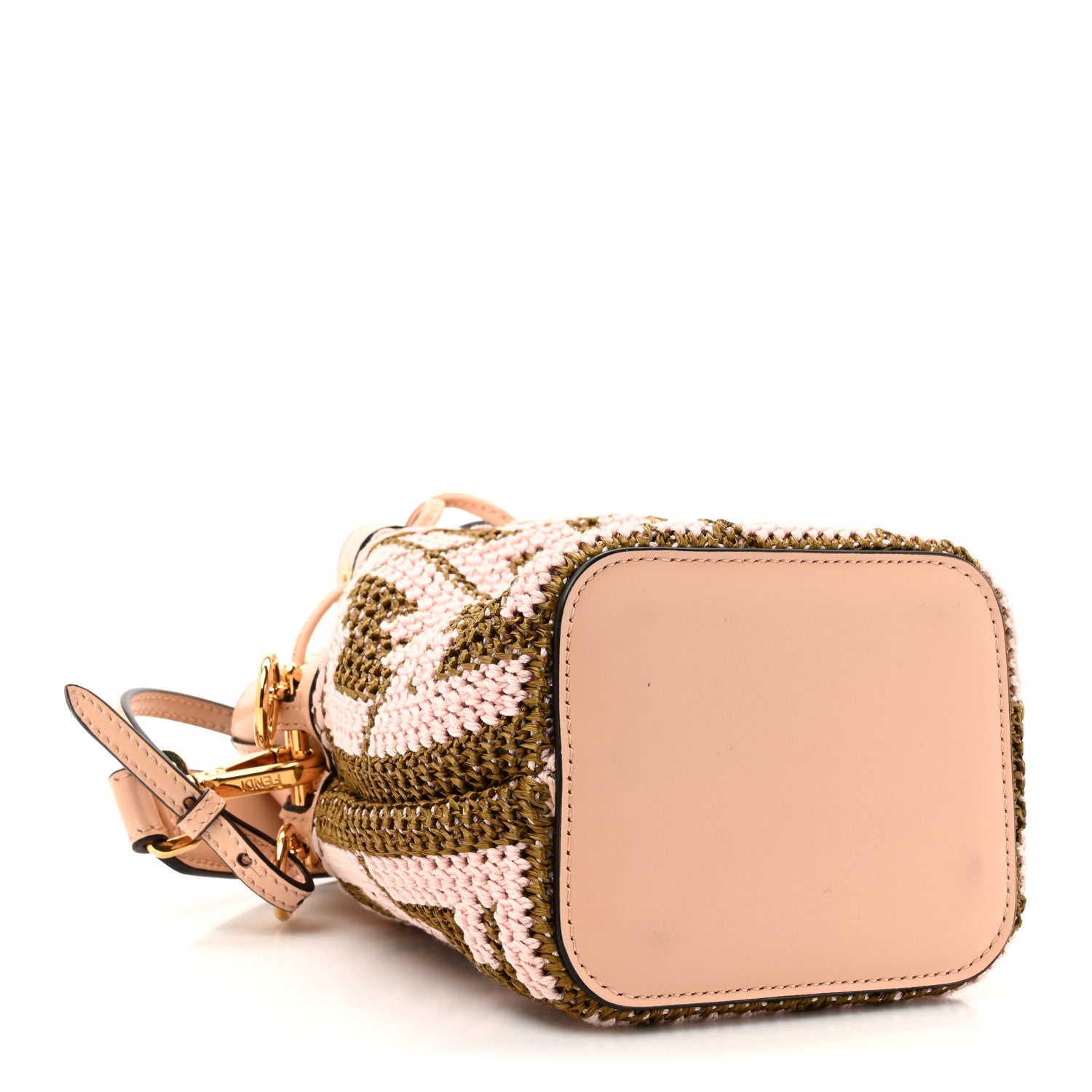 Fendi Raffia Vitello King F is Fendi FF Crochet Mini Mon Tresor