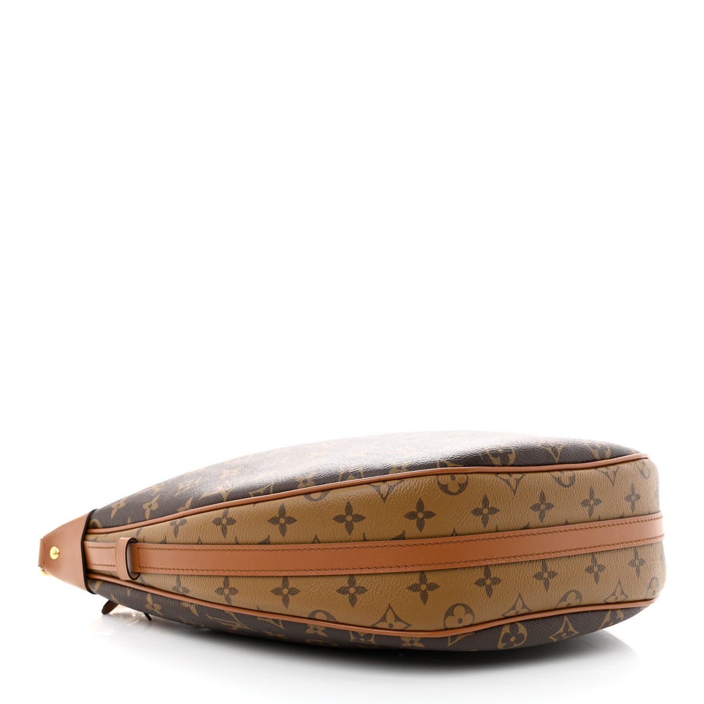 Reverse Monogram Loop Hobo