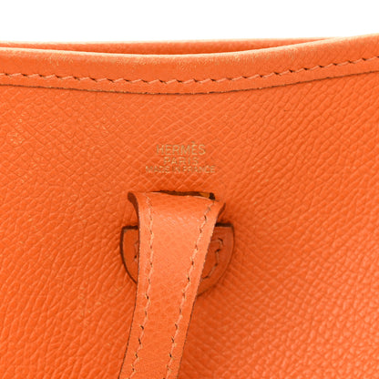 Hermes Epsom Evelyne TPM Orange 4 of 10