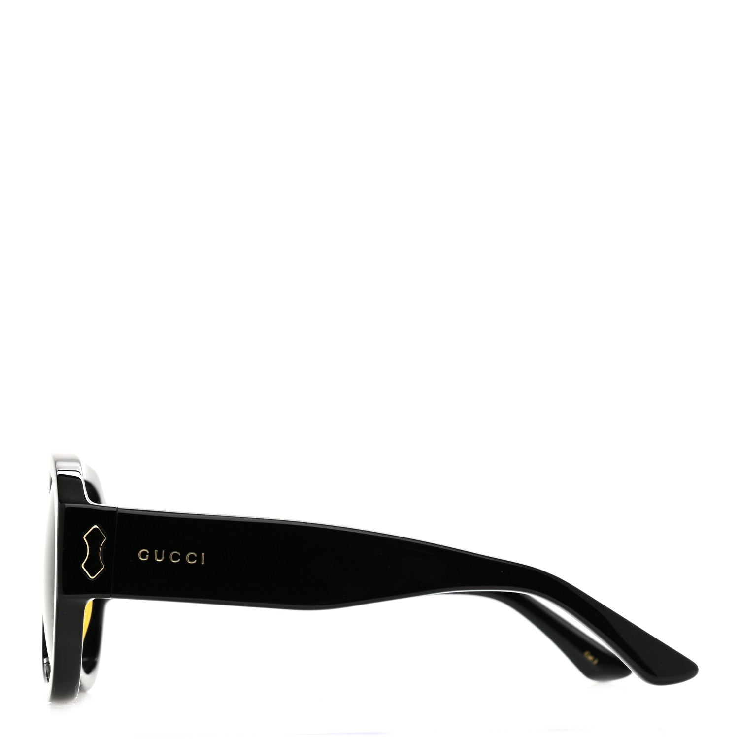 Gucci Acetate Aviator Sunglasses GG0668S Black 3 of 6