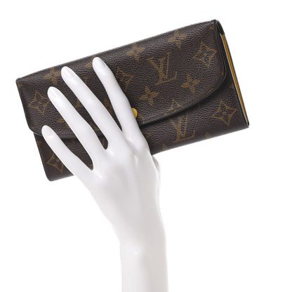 Louis Vuitton Monogram Emilie Wallet Jonquille 2 of 9