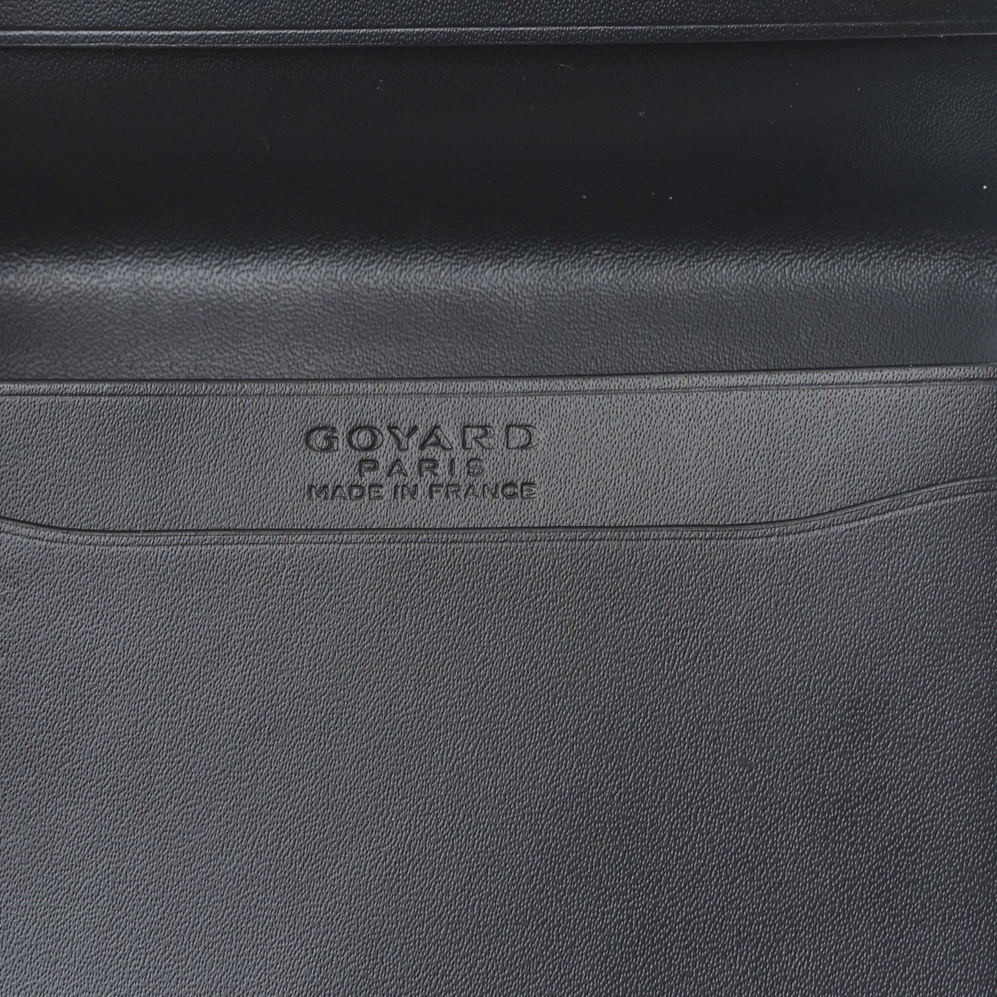 Goyardine Business Card Holder Black