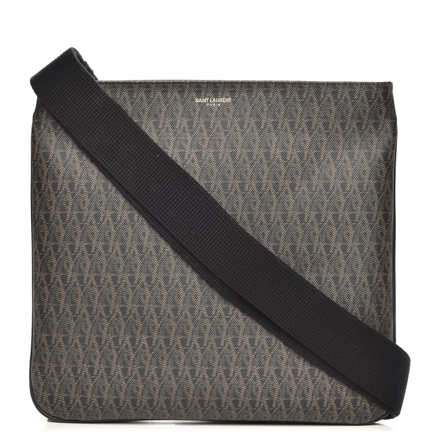 Toile Classic Monogram Messenger Bag Black