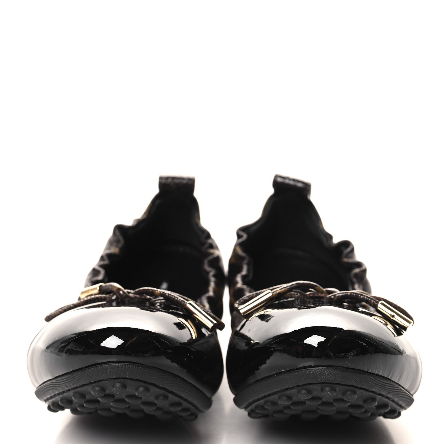 Monogram Flirty Ballerina Flats 37.5 Black