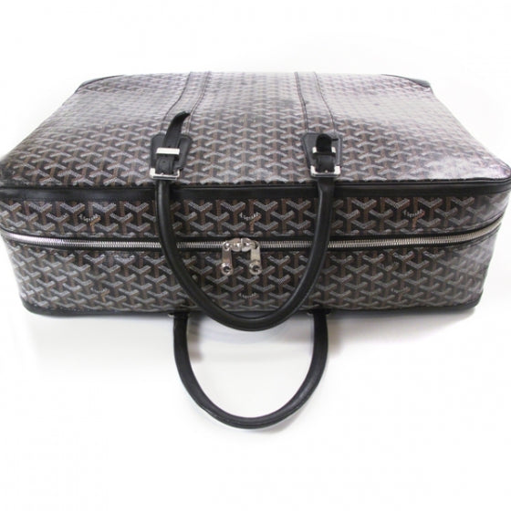 Goyardine Majordome 60 Soft Suitcase Black