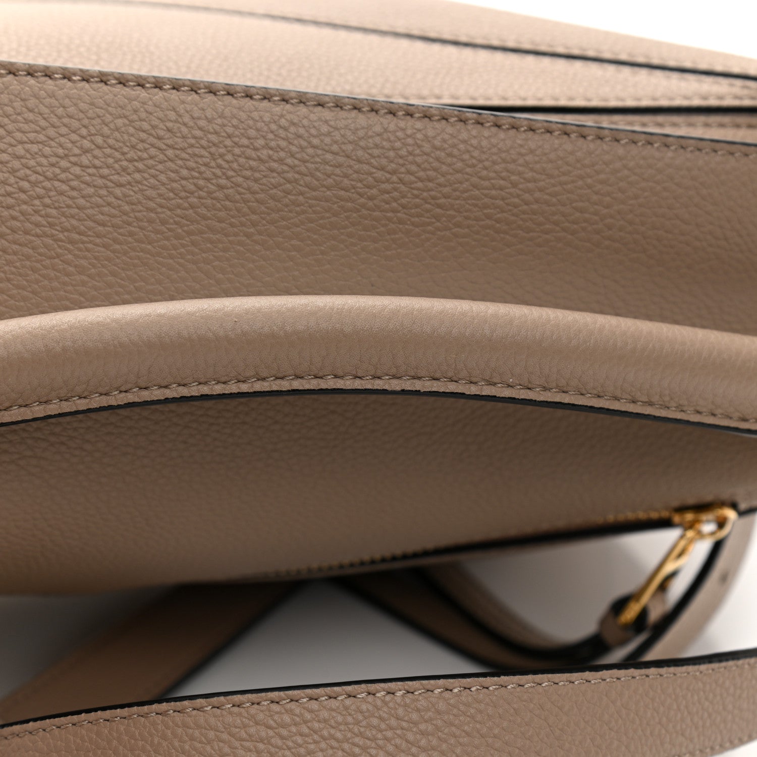 Loewe Grained Calfskin Small Puzzle Bag Sand 12 of 12