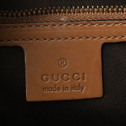 Gucci Monogram Braided Shoulder Bag Brown 5 of 8