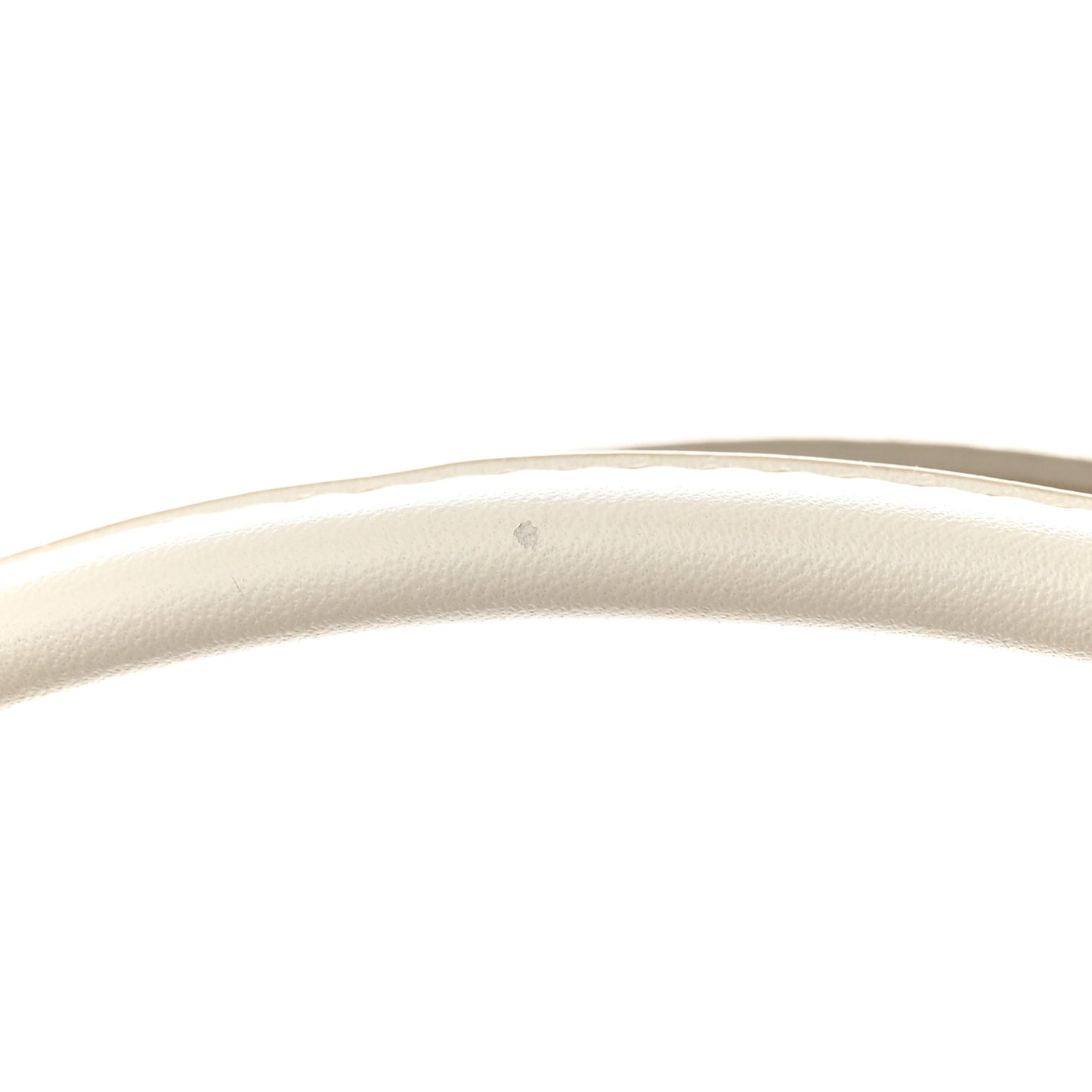 French Calfskin Maxi Intrecciato Small Arco Bianco