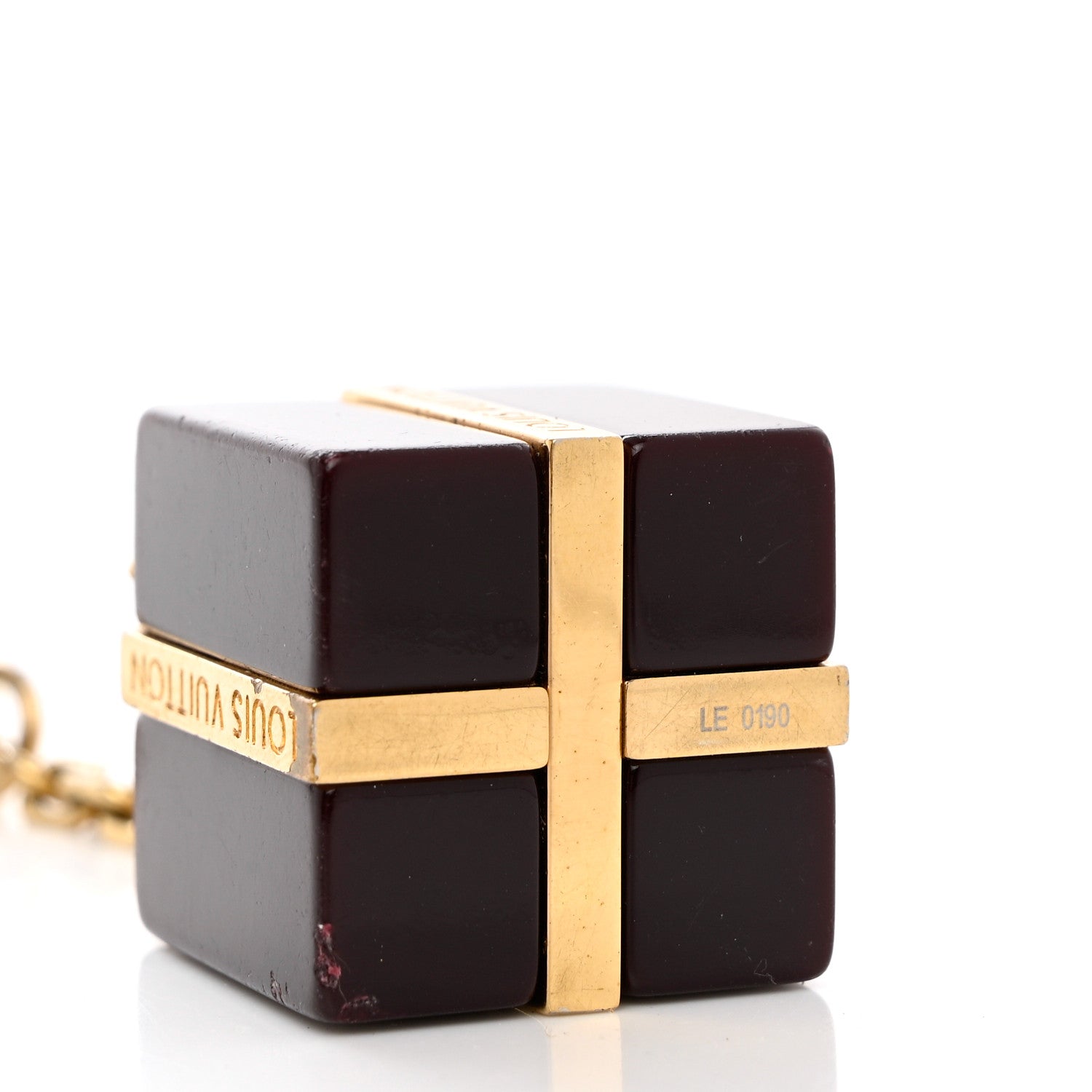Louis Vuitton Gift Box Charm Key Ring 3 of 4