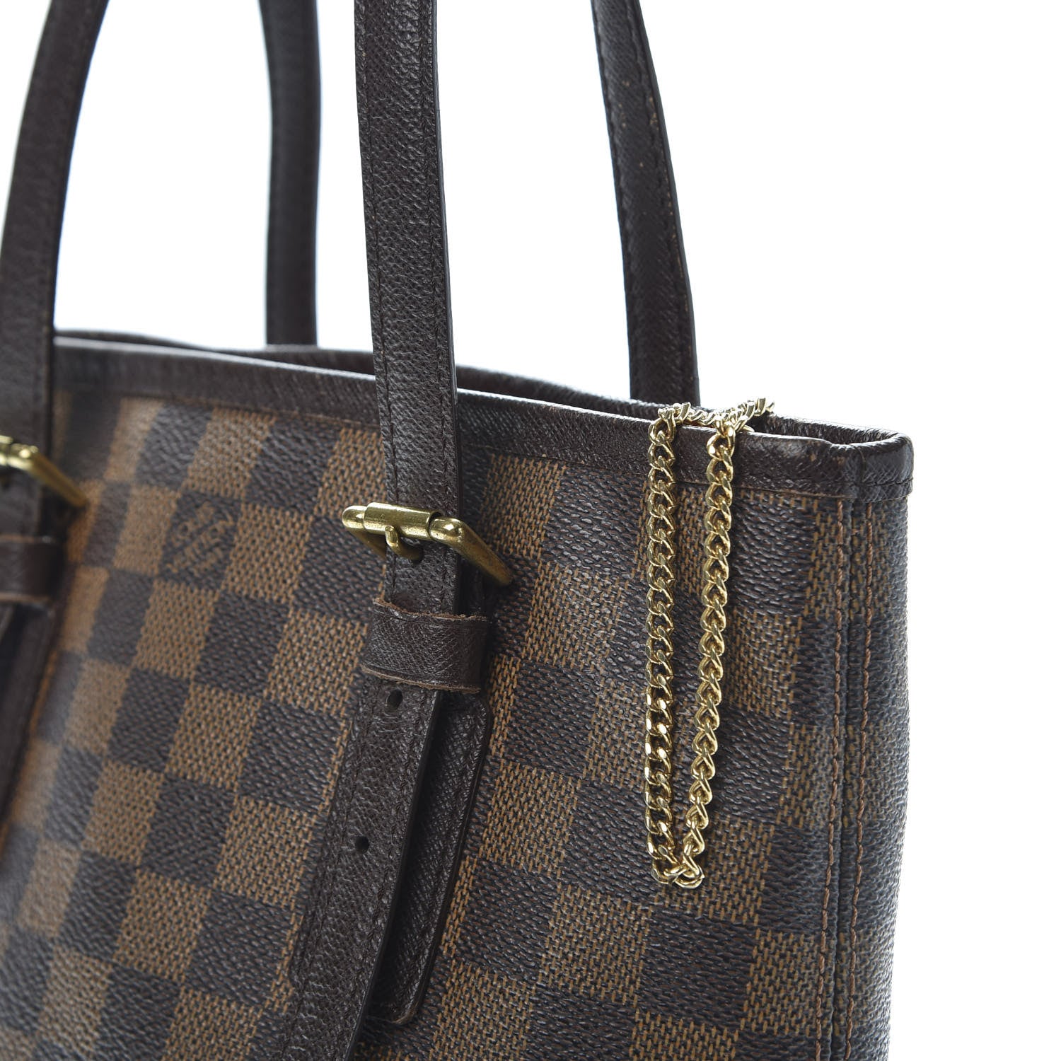 Louis Vuitton Damier Ebene Marais Bucket 23 11 of 15