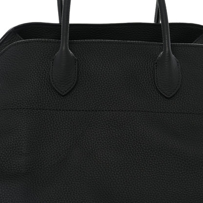 The Row Matte Grained Calfskin Soft Margaux 15 Black 6 of 8