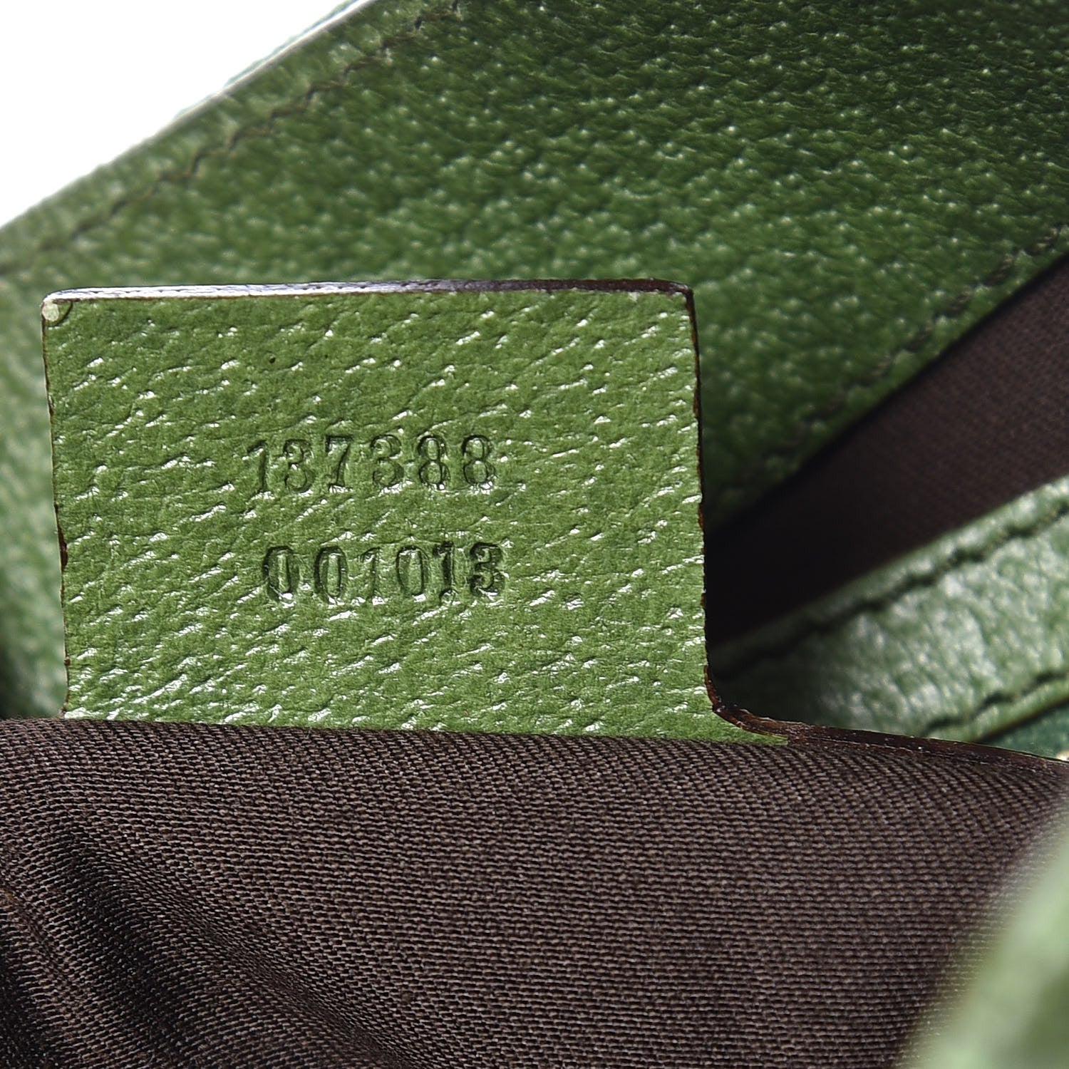 Gucci Suede Hasler Hobo Green 7 of 8