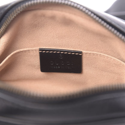 Gucci Calfskin Matelasse GG Marmont Belt Bag 95 38 Black 6 of 11