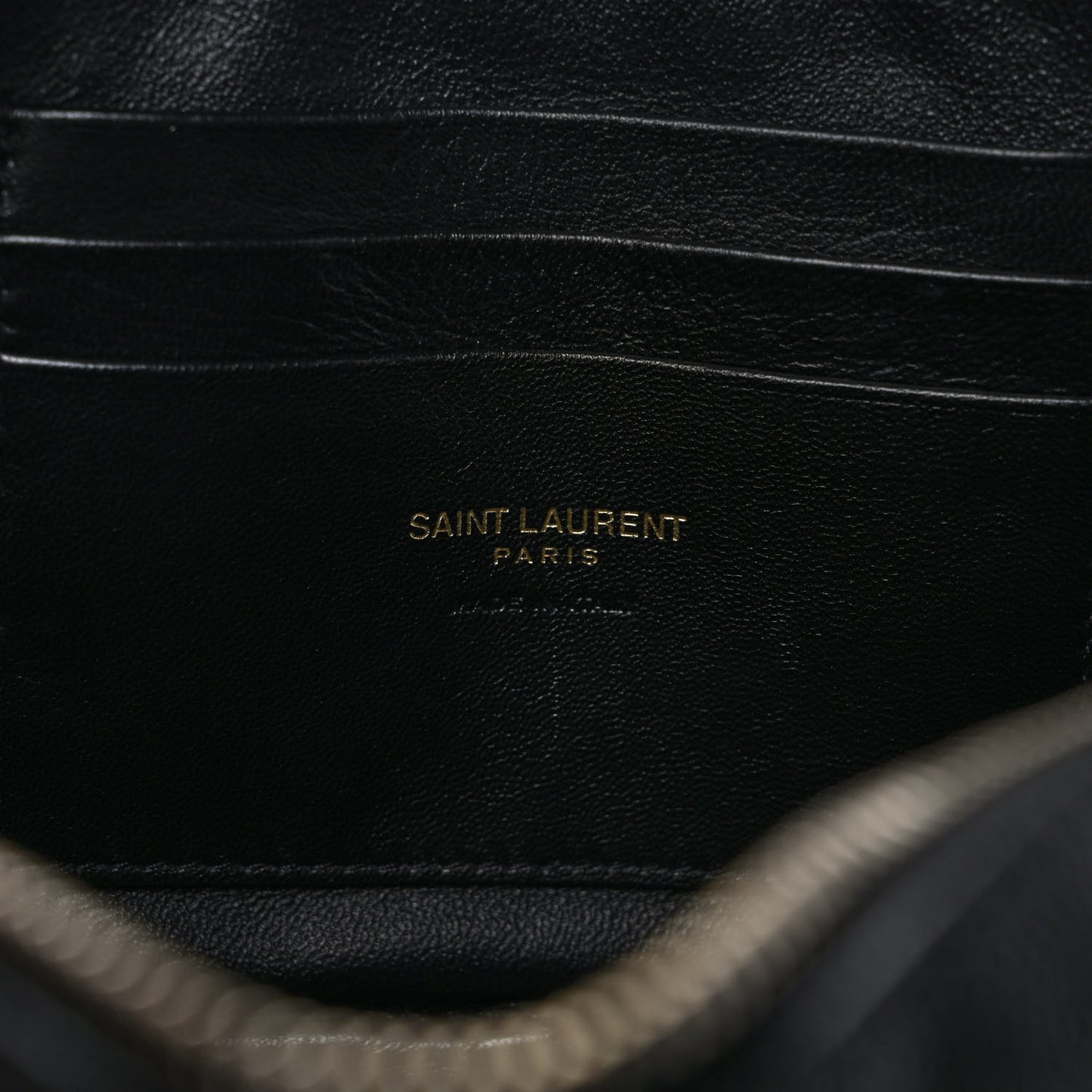 Grain De Poudre Matelasse Monogram Mini Lou Camera Bag Black