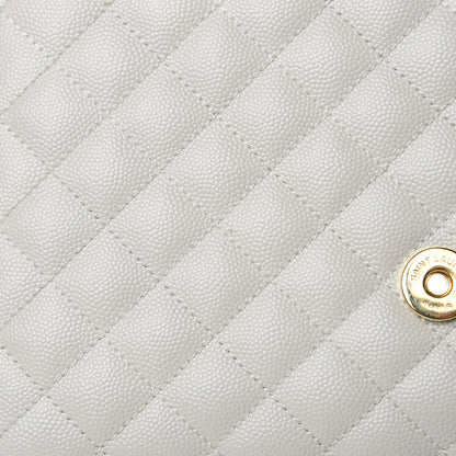 Saint Laurent Grain De Poudre Textured Mixed Matelasse Medium Triquilt Monogram Satchel Porcellana 13 of 14