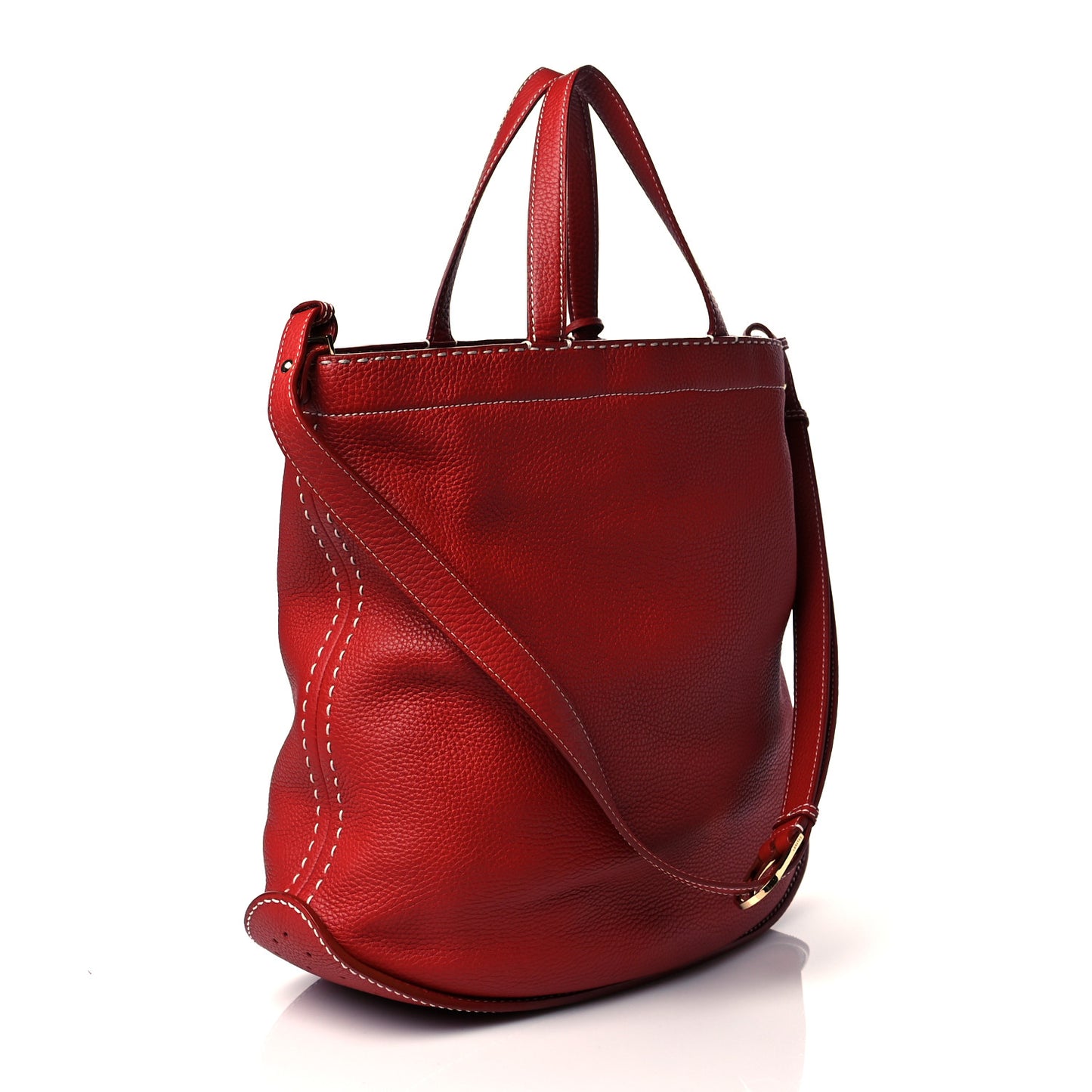 Taurillon Le Pin Tote Scarlet Red
