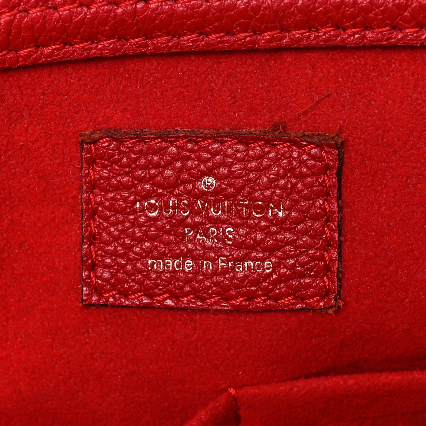 Monogram Pallas Shopper Cherry
