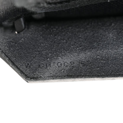Hermes Military Toile Vache Hunter Herbag Messenger 39 Black 8 of 12