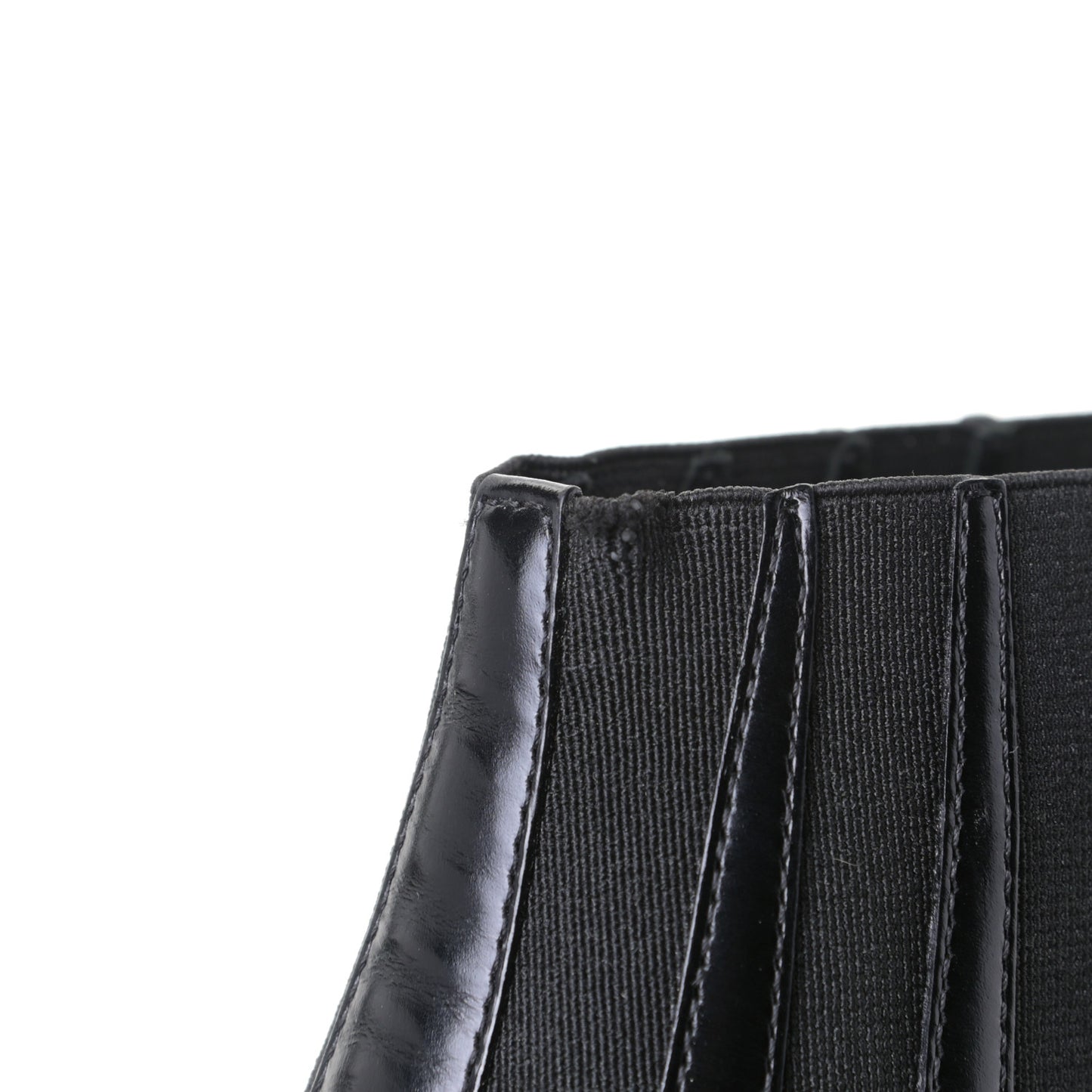 Calfskin Ankle Boots 40 Black