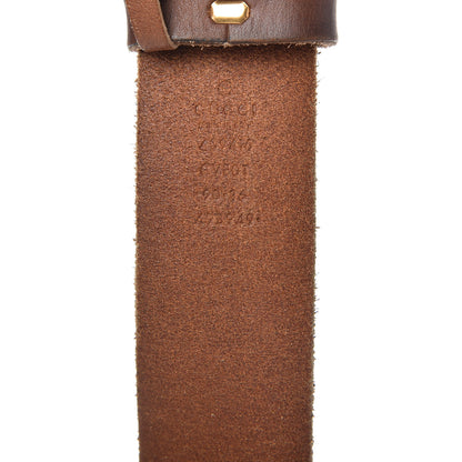 Gucci Faded Calfskin Double G 40mm Belt 90 36 Cuir 3 of 4