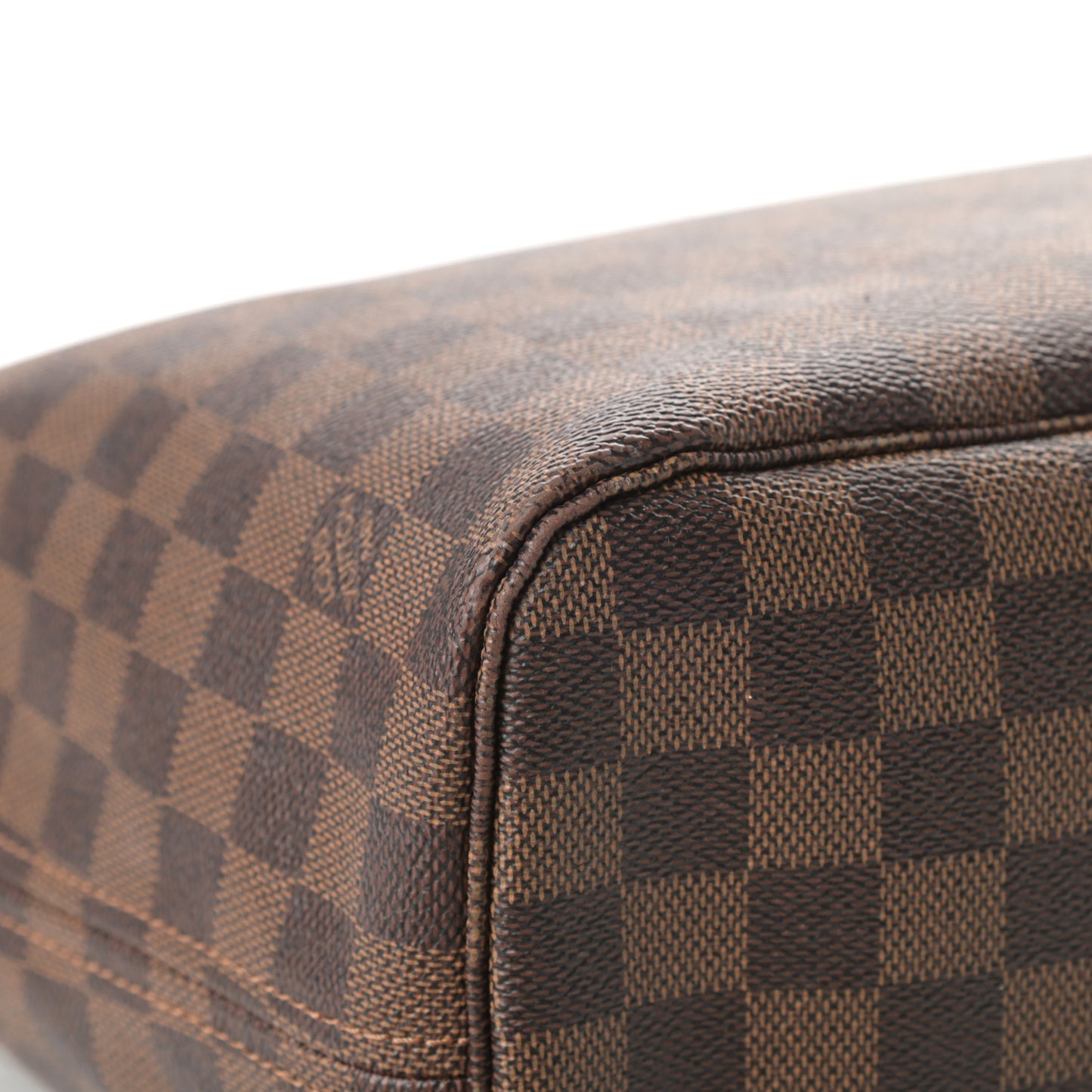 Damier Ebene Neo Neverfull MM Rose Ballerine