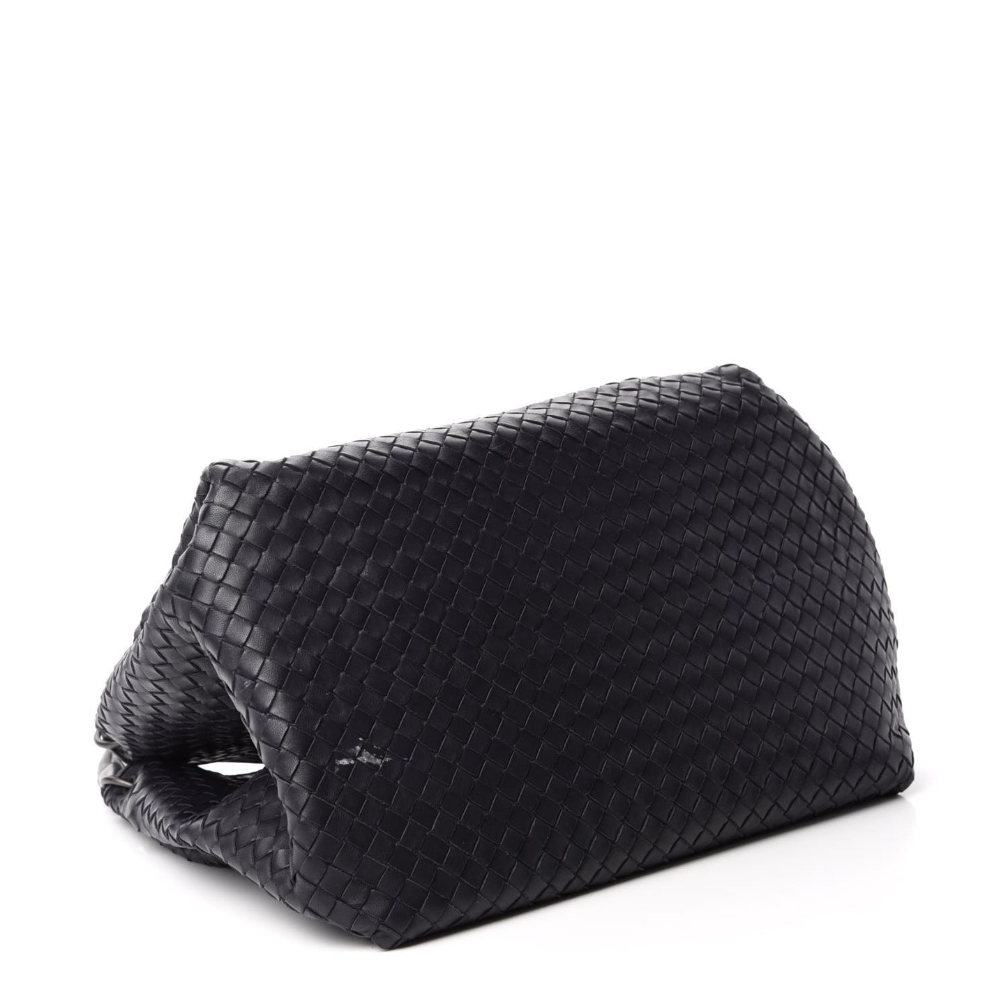 Nappa Intrecciato Shoulder Black