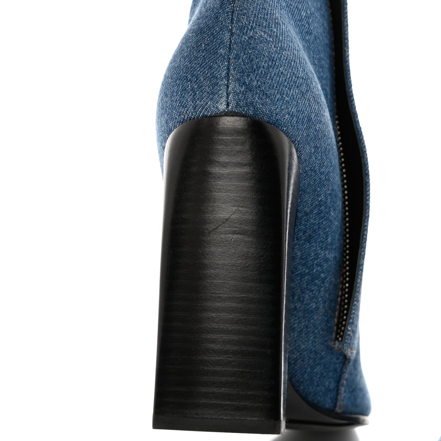 Denim Ankle Boots 39.5 Blue