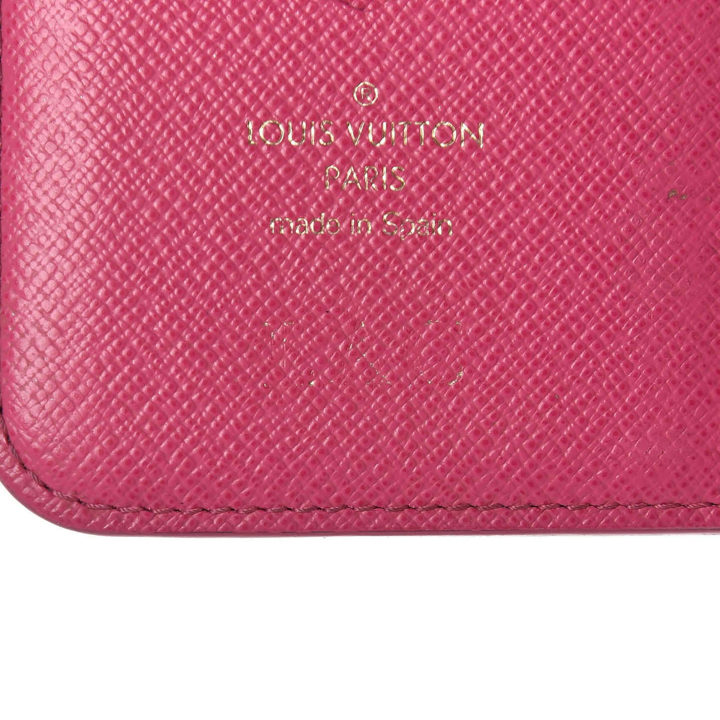 Monogram iPhone X Folio Case Rose Pop